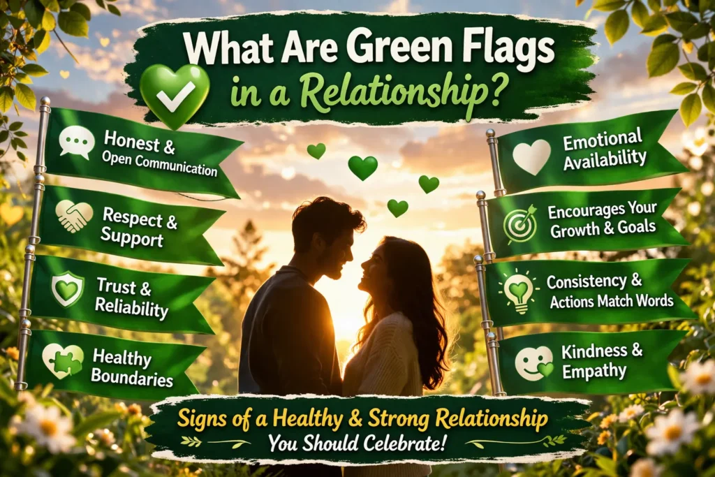 Red Flags vs Green Flags in Relationships: How to Know if They Are The One 2 Green Flags in relationship